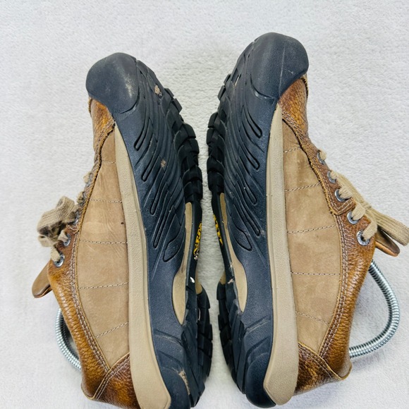 KEEN Shoes Womens 9.5 Leather Presidio in Cascade/Shitake‎ Toe Bumper Anti Odor - Picture 6 of 8